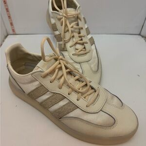 Adidas Woman’s Beige and Tan Sneakers